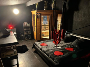 Loft 80m2 avec sauna, spa, table de massage et billard